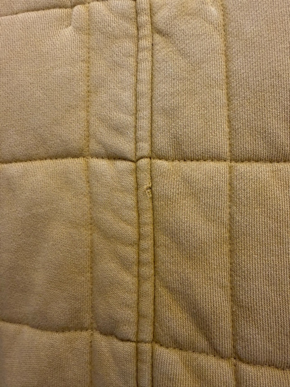 Free People Quilted Zip Jacket in Mustard - Picture 11 of 11